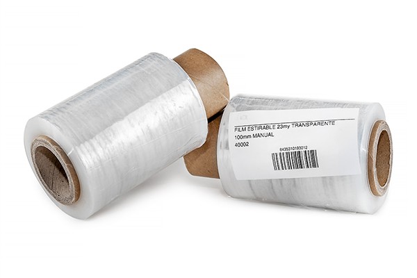 FILM ESTIRABLE 23my 100mm TRANSP MANUAL